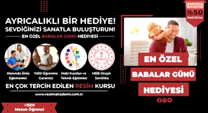 Babalar Günü İçin Özel Bir Hediye: Resim Kursu